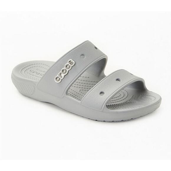 Crocs Men’s Gray Classic Sandal Comfort Slide Slip On Sz 13 - Picture 1 of 7